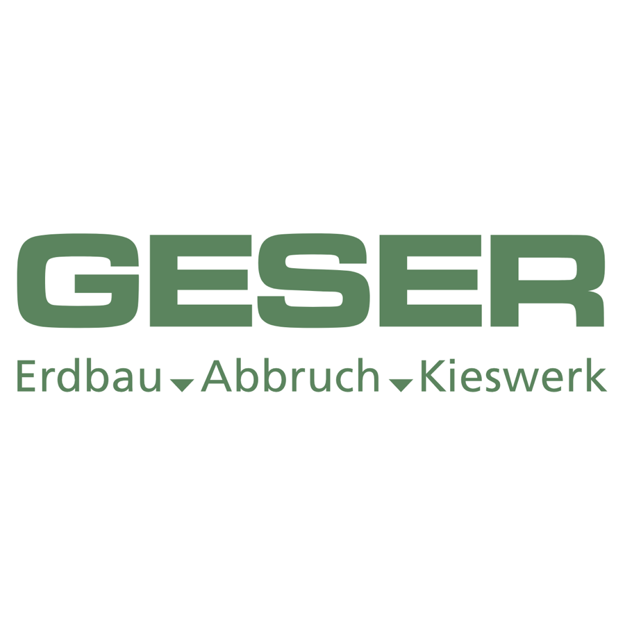 Logo GESER Erdbau, Abbruch und Kieswerk